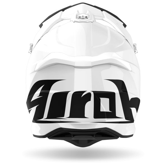Casque cross Airoh STRYKER - COLOR - WHITE GLOSS 2025 - Blanc / NoirRef : AR1113