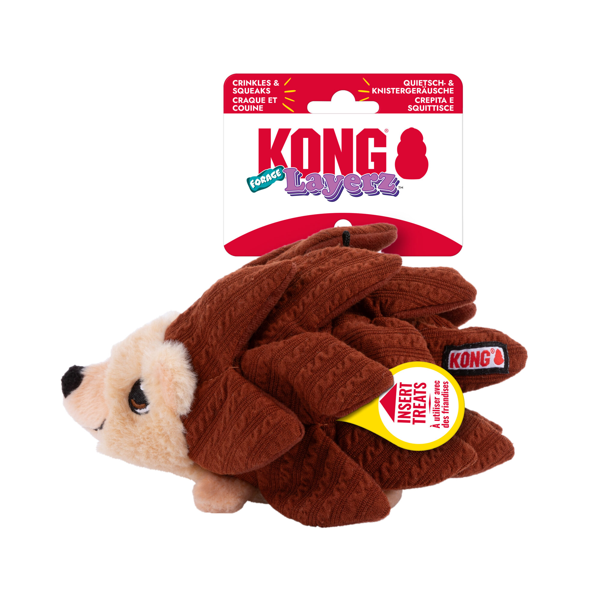 KONG Layerz Forage - Hedgehog