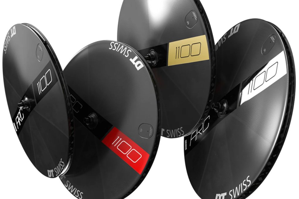 DT Swiss Decal Set ARC 1100 db Disc - WRS10022221S - black/red