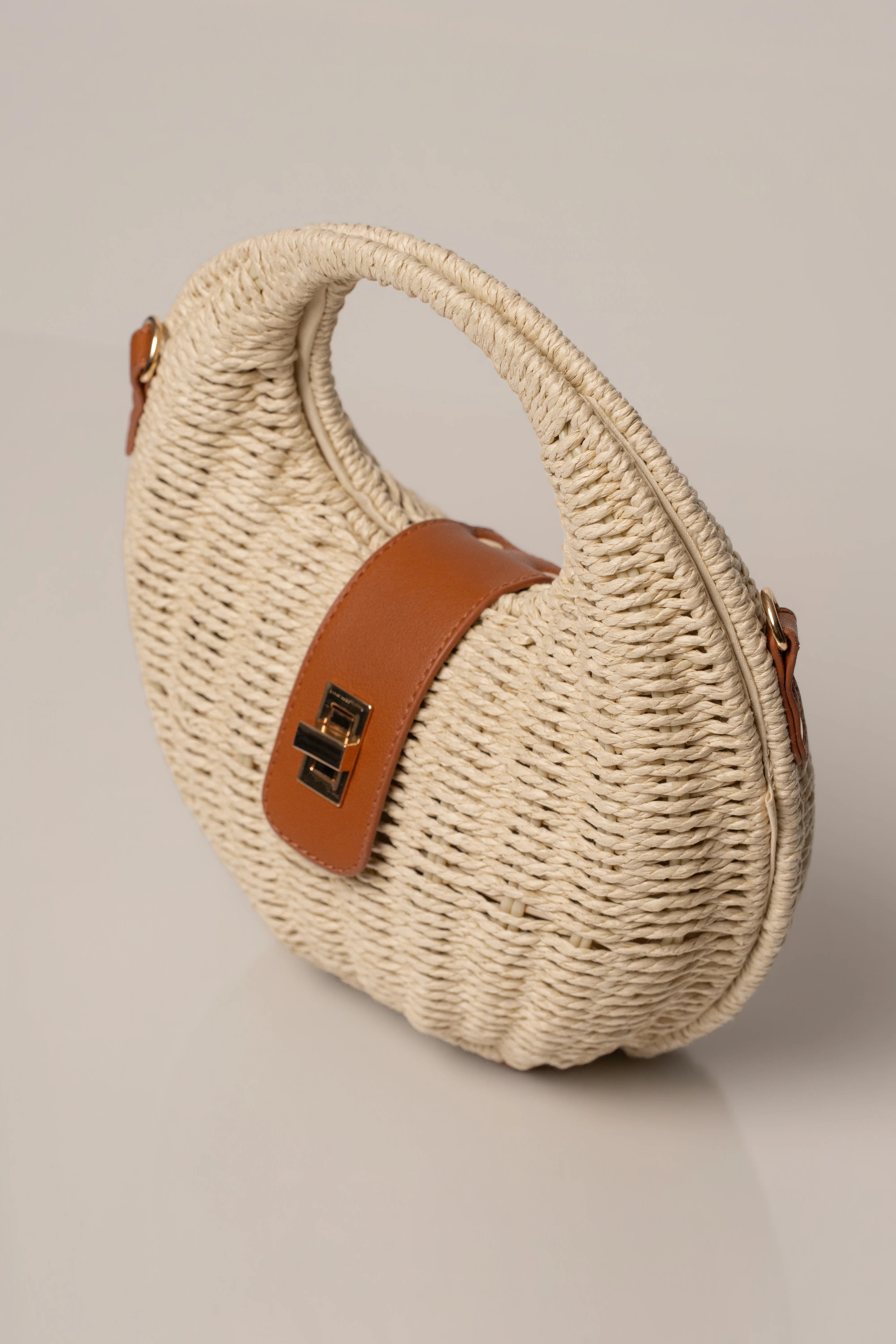 Beige Coastal Escape Handbag
