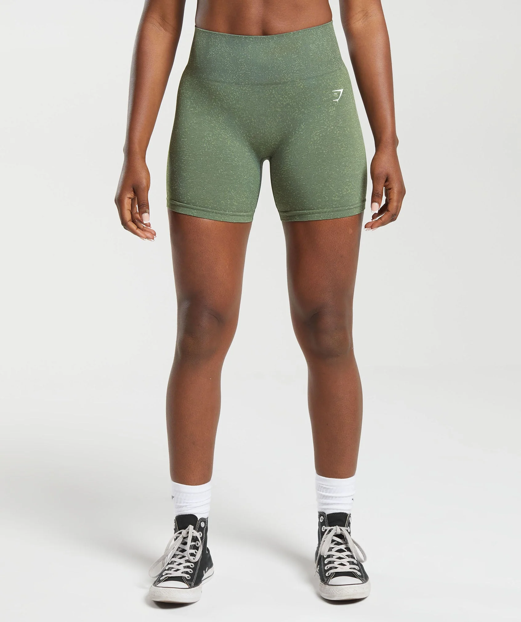 Adapt Fleck Seamless Shorts Dusk Green/Light Sage Green