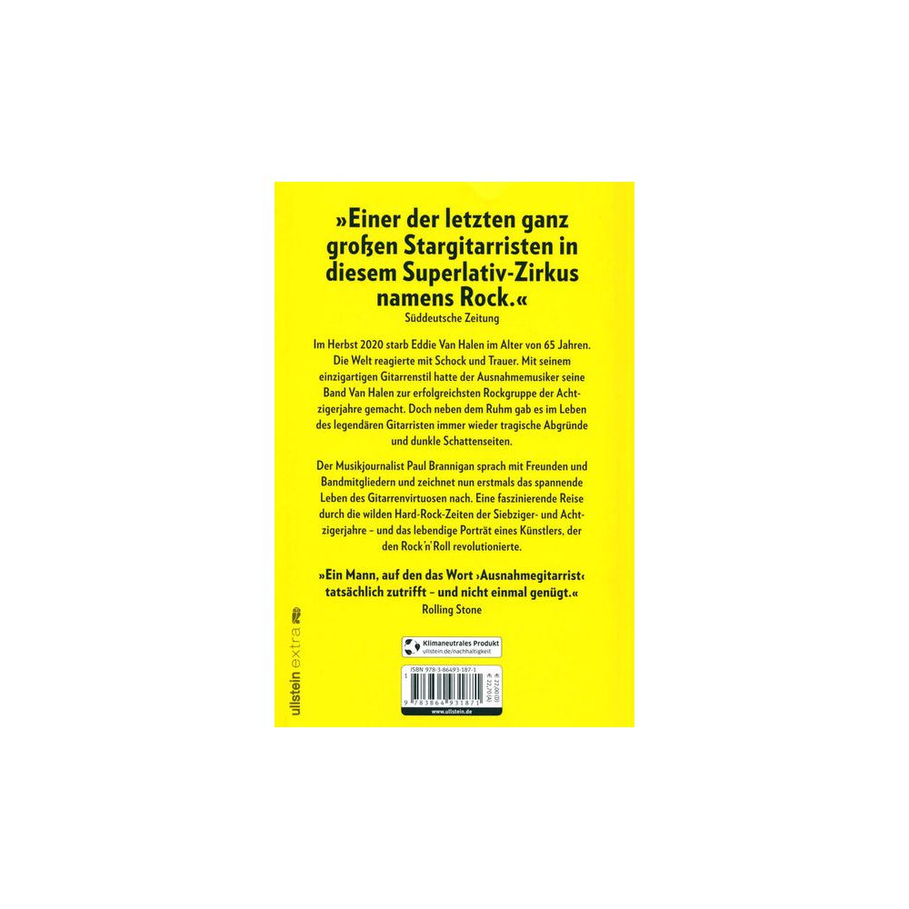 Ullstein Eddie van Halen – Ein Leben – Thomann Ireland