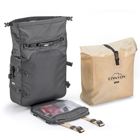 Givi GRT720B saddlebags - (2 x 25 LITERS) Universal - BlackRef: Gi2514 / Grt720B