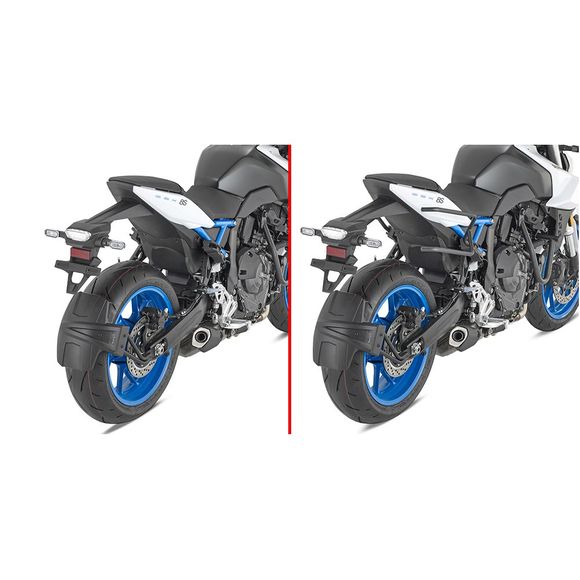 Kappa Saddlebag Spacers with Quick-Release REMOVE-X System for SaddlebagsSUZUKI 800 GSX-8S - 2023 - 2025Ref: KP1350 / TR3126K