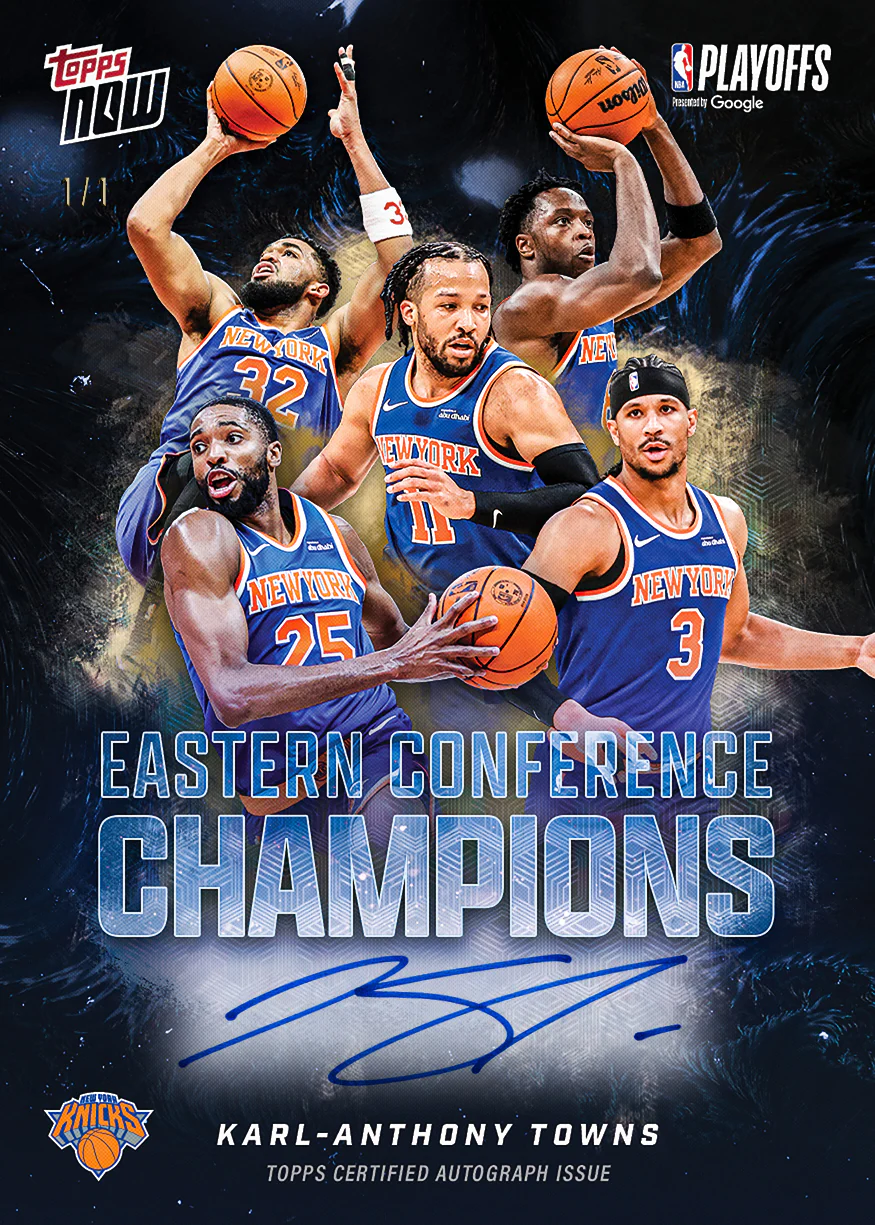 New York Knicks - 2025-26 NBA Topps NOW® - Card ECNY
