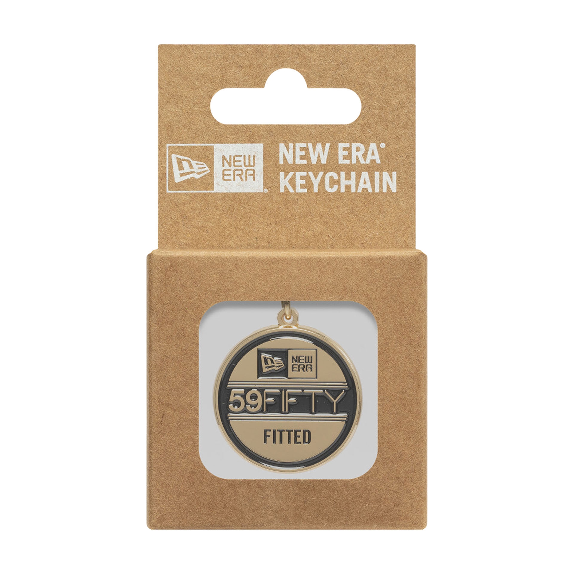 New Era 59FIFTY Sticker Cap Key Chain Gold