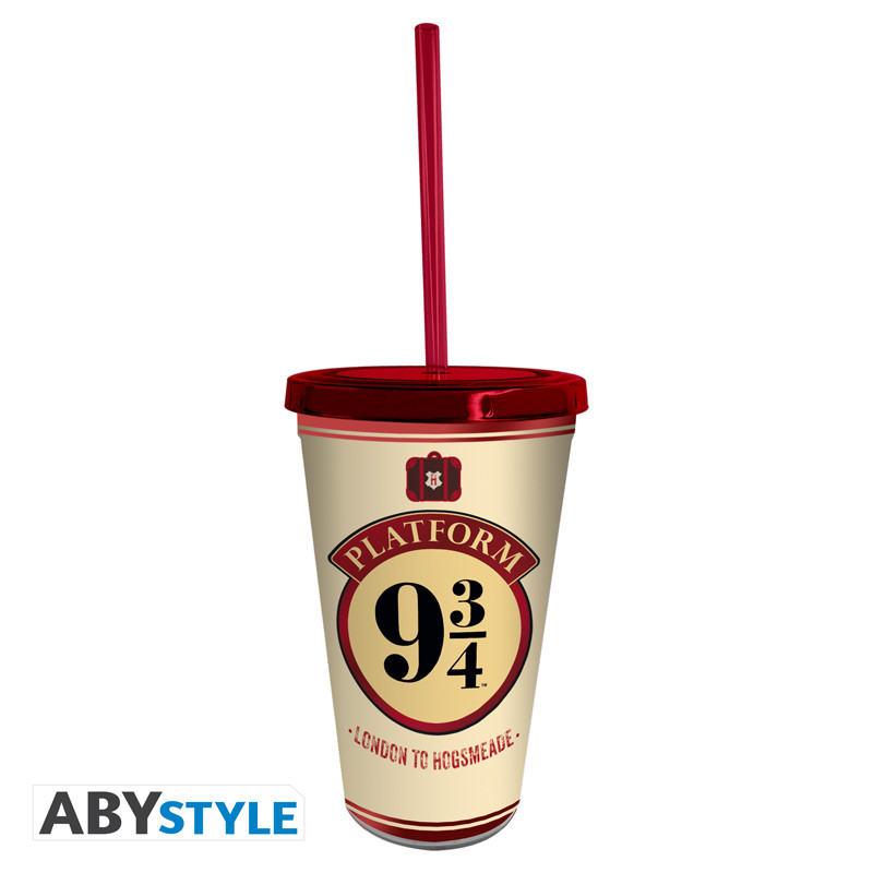 HARRY POTTER Tumbler with straw Hogwarts Express