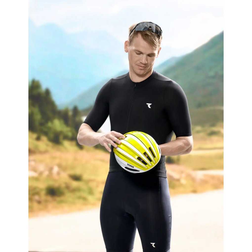 Uvex surge aero Cover - neon yellow