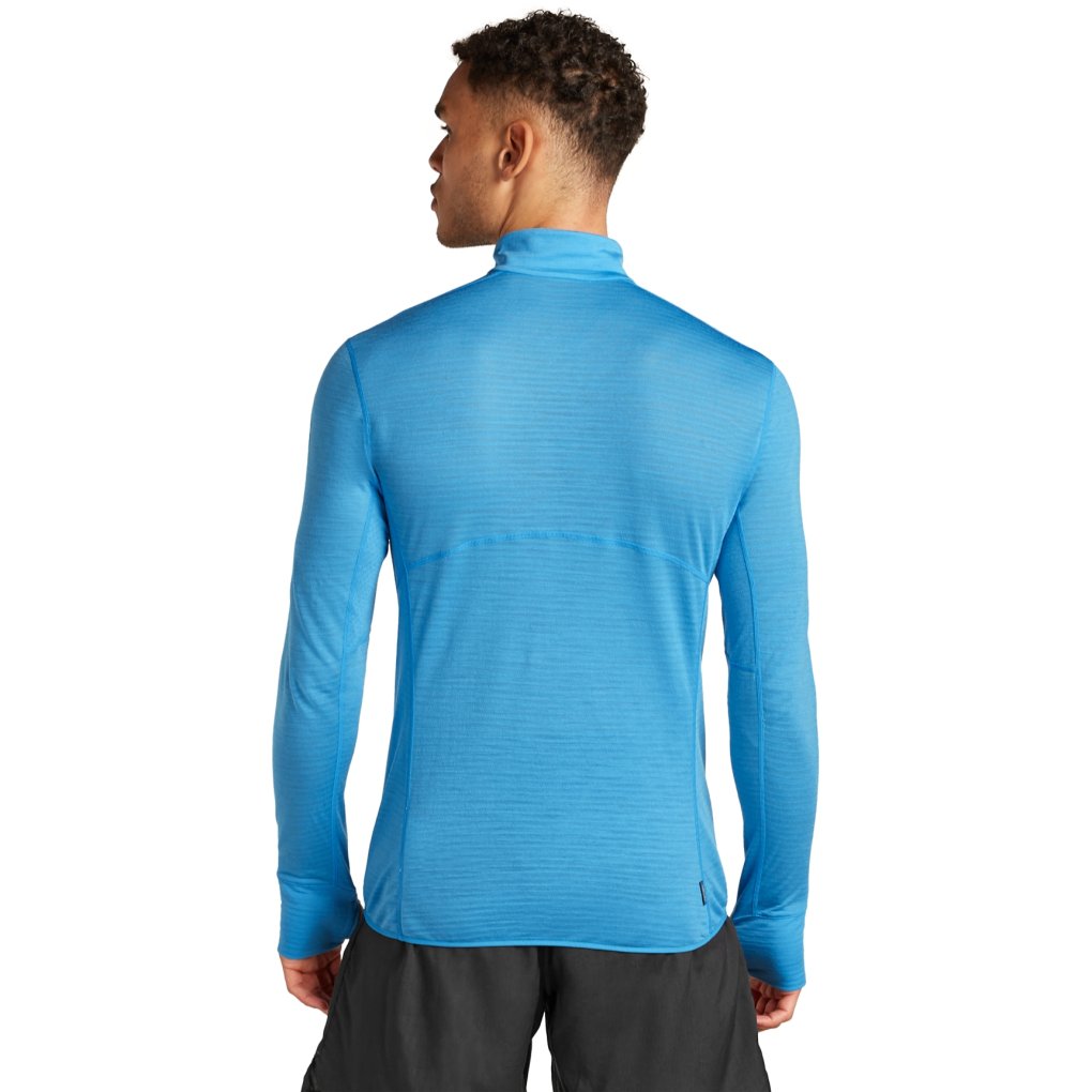 Icebreaker Merino 200 Realfleece™ Descender Long Sleeve Half Zip Top Men - Arctic