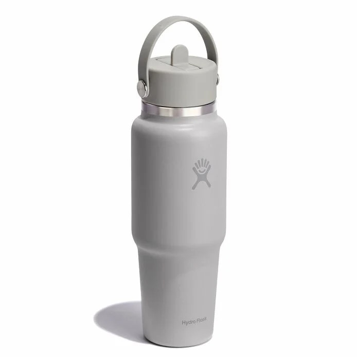 Hydro Flask 32oz Wide Mouth Insulated Travel Bottle + Flex Straw Cap - 946ml - Tonal Birch