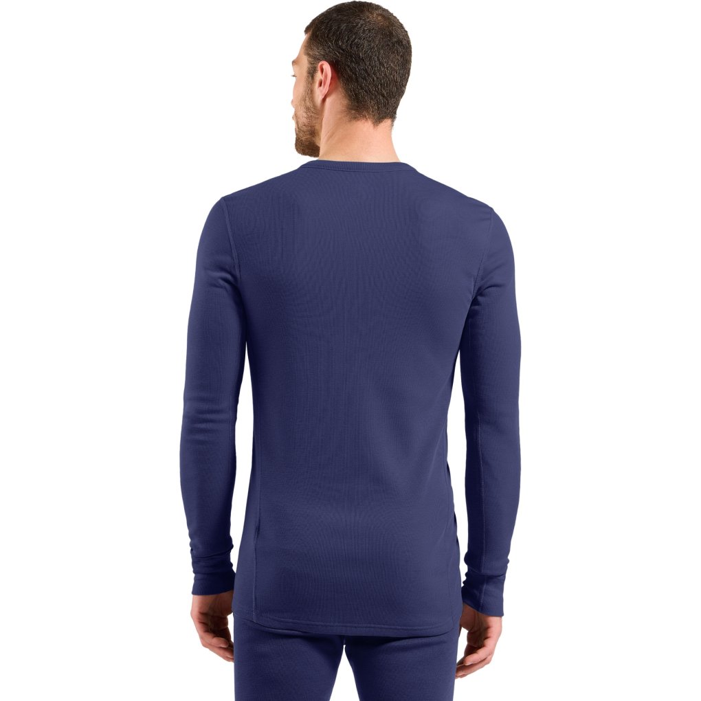 Odlo Active Warm Long-Sleeve Base Layer Top Men - skipper blue