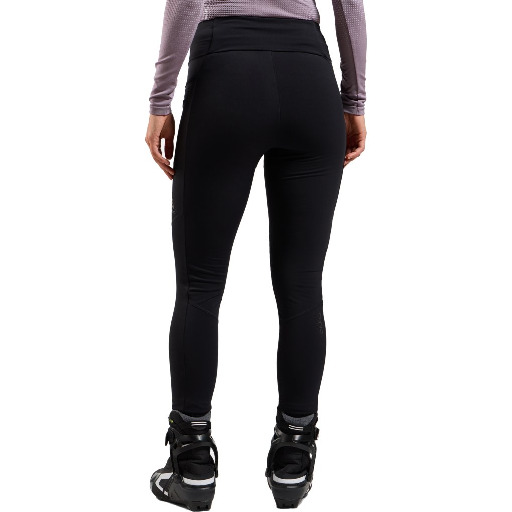 Odlo Zeroweight Pro Warm Windproof Cross-Country Tights Women - black