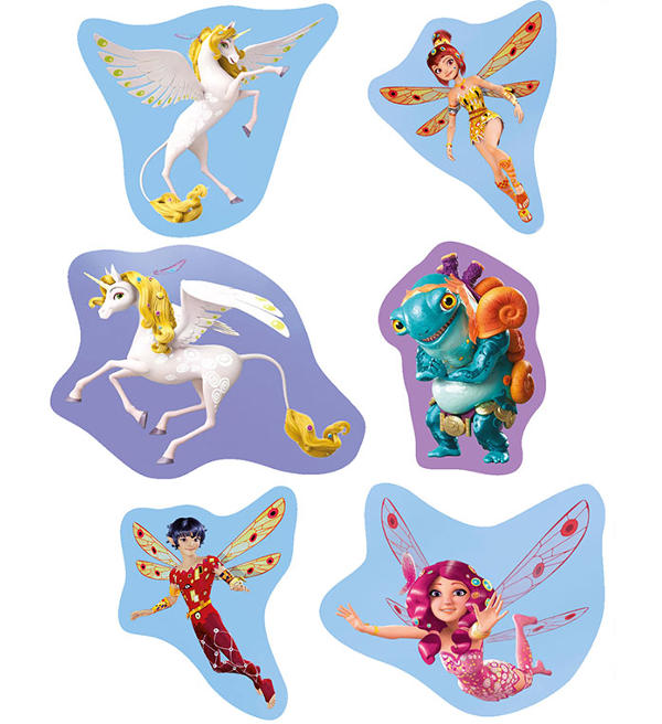 Mia and me - Hero of Centopia Stickers - Album + Box With 50 Packets