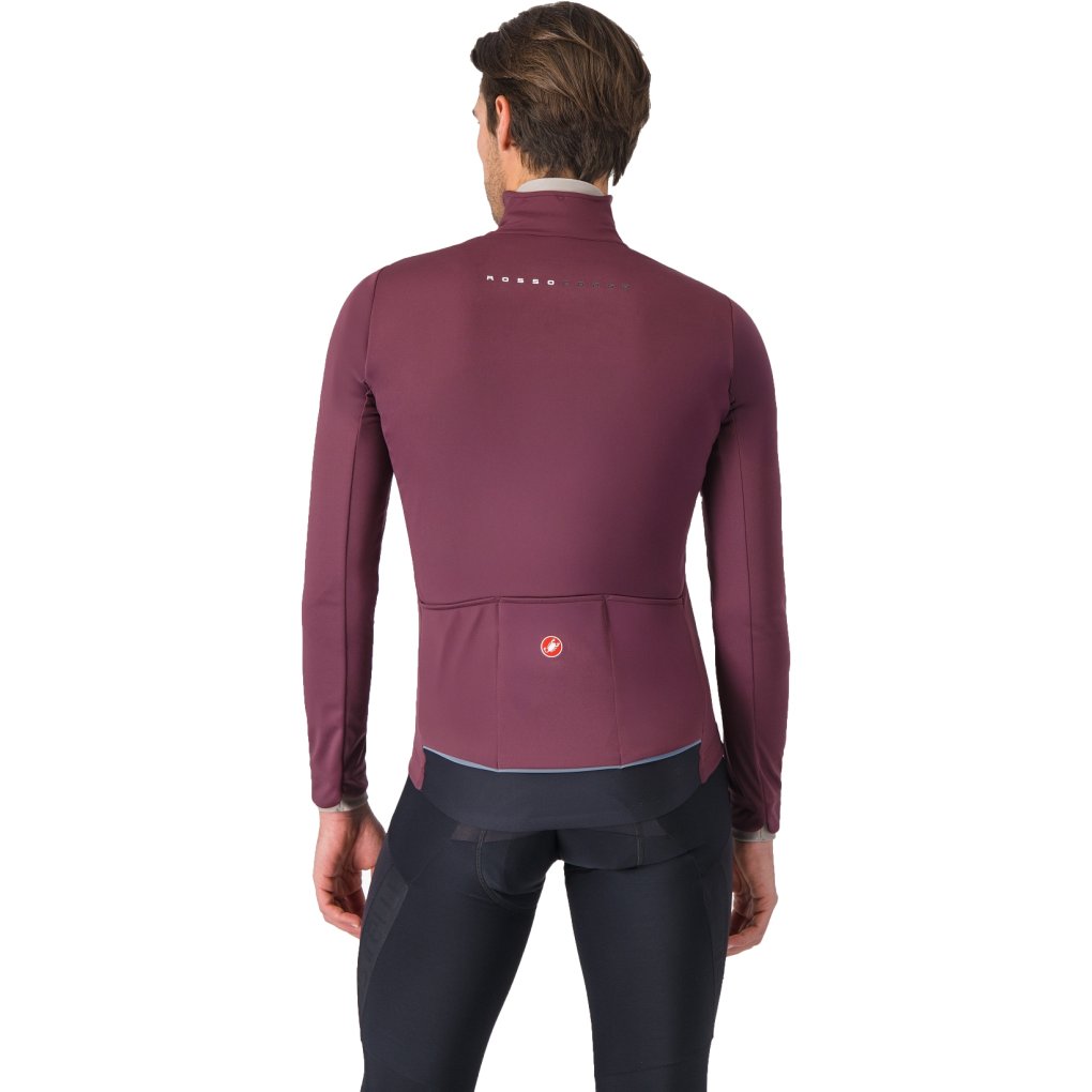 Castelli Alpha 150 Jacket Men - deep bordeaux/clay 625