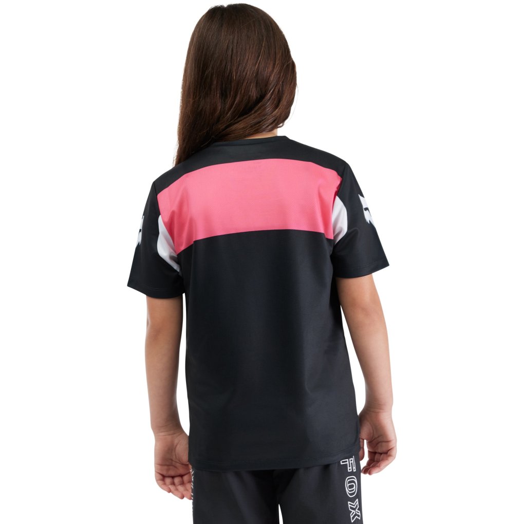 FOX Ranger Shortsleeve MTB Jersey Youth - Digi Image - black
