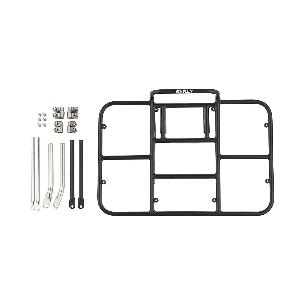 Surly 24-Pack Front Cargo Rack 2.0 - black