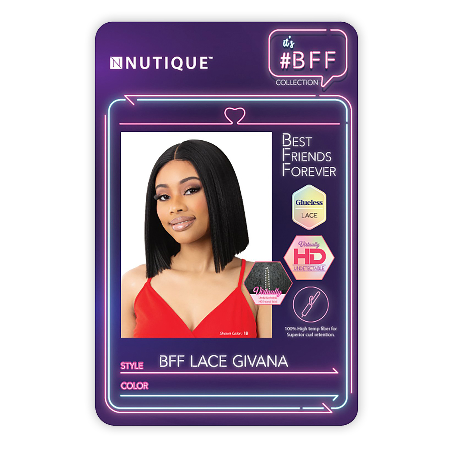Nutique HD Lace Front Wig Glueless BFF Lace Givana
