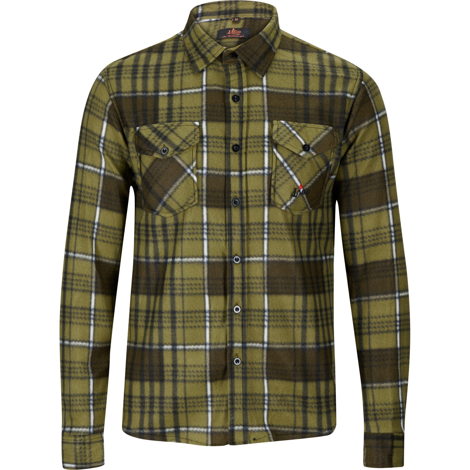 il Lago Prestige Fleece Lumberjack Shirt Vall Men (Olive)