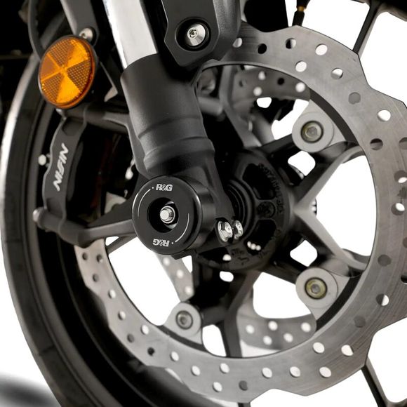 R&G Racing Fork Protectors - BlackHONDA 750 CB 750 HORNET - 2023 - 2026Ref: RGR00257A / 1124584