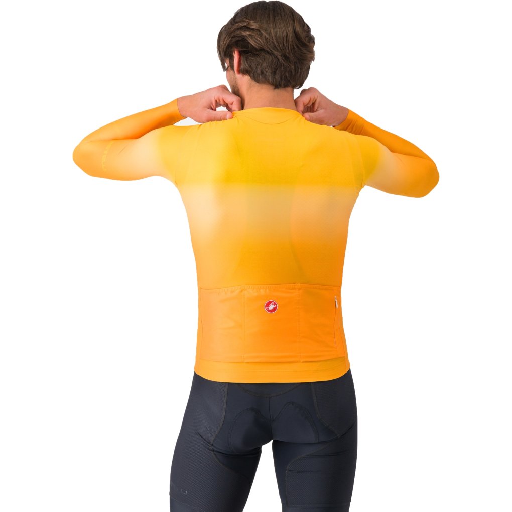 Castelli UPF Long Sleeve Jersey Men - vivid orange 863