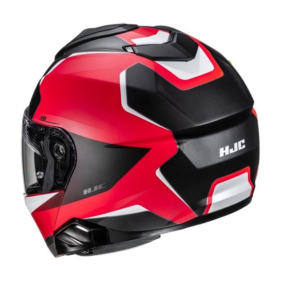 HJC i91 Modular Helmet - FELIO - Black / RedRef : HJ1410