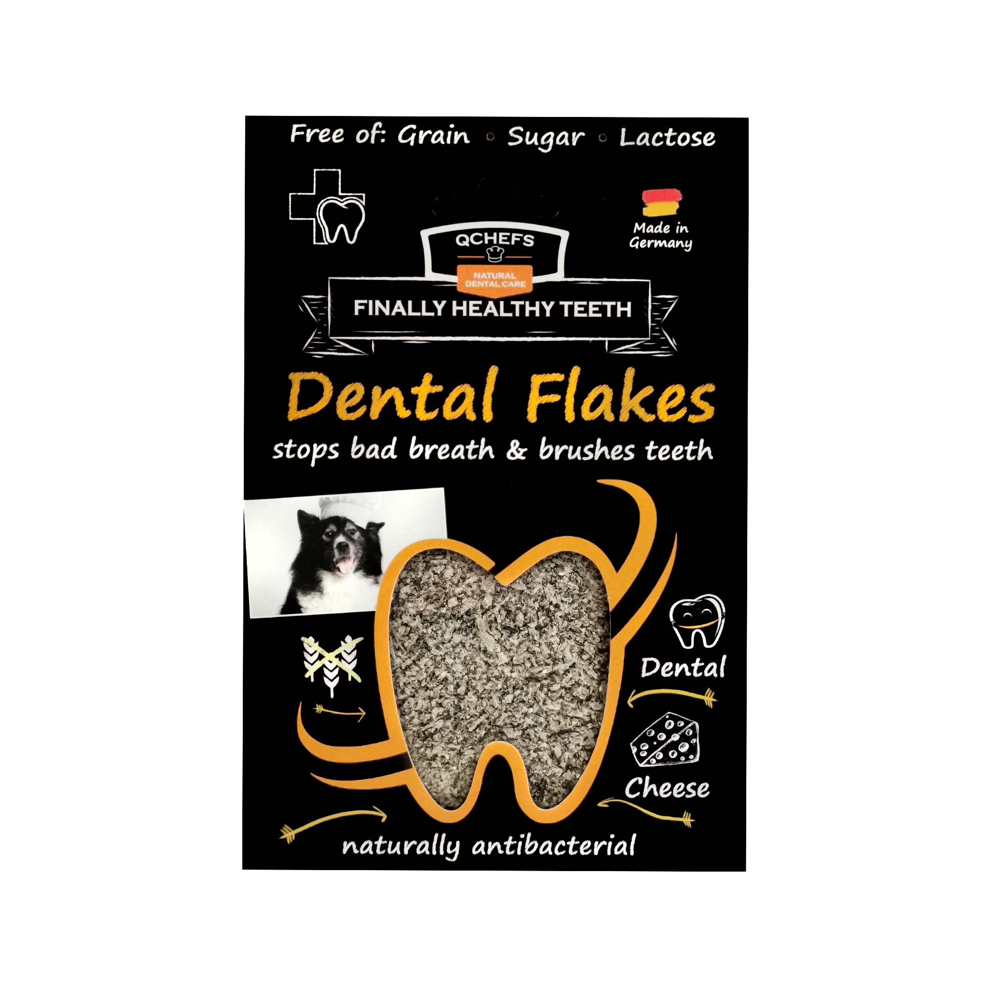 Qchefs Dental Flakes - Dogs