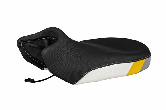 Heated Touratech Yellow gray Fresh Touch comfort saddle - StandardBMW 1300 R 1300 GS - 2023 - 2026Ref: Trt01277A / 01-035-5921-0