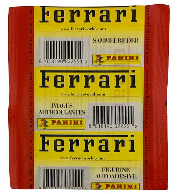 Panini Ferrari Stickers - Packet