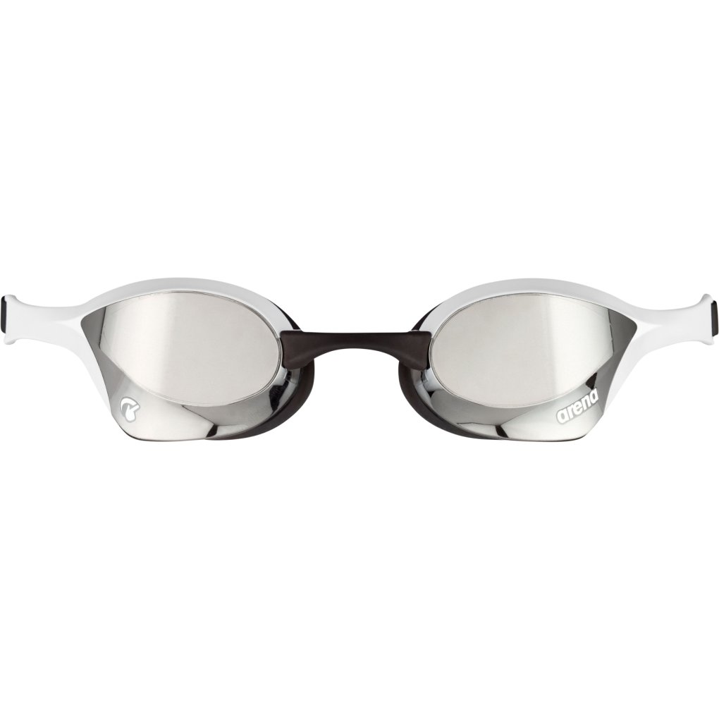 arena Cobra Ultra Swipe Mirror Swimming Goggles - Silver/White