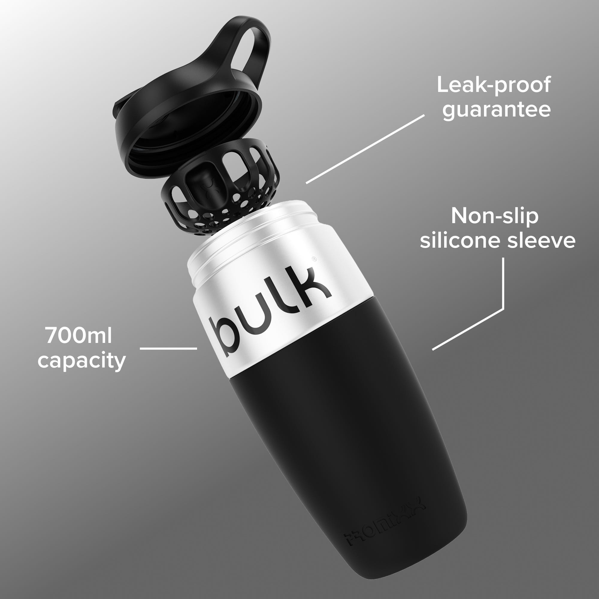 Bulk x Promixx Stainless Steel Shaker