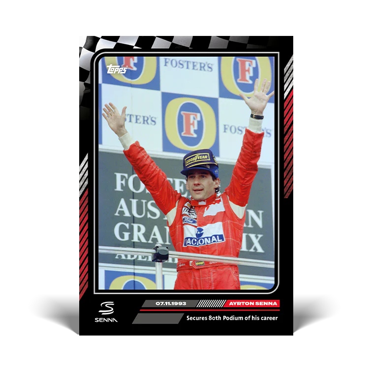Topps UK - The Story of Senna - Card #47