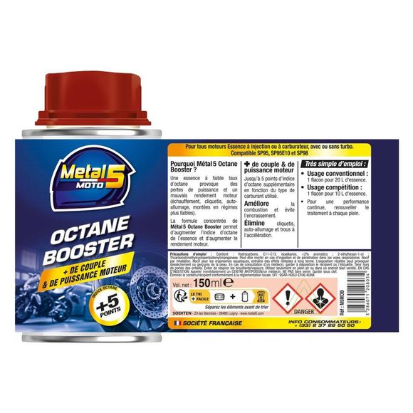 Octane booster Metal 5 150 ml UniversalRef: Met0006 / M5Mob-150
