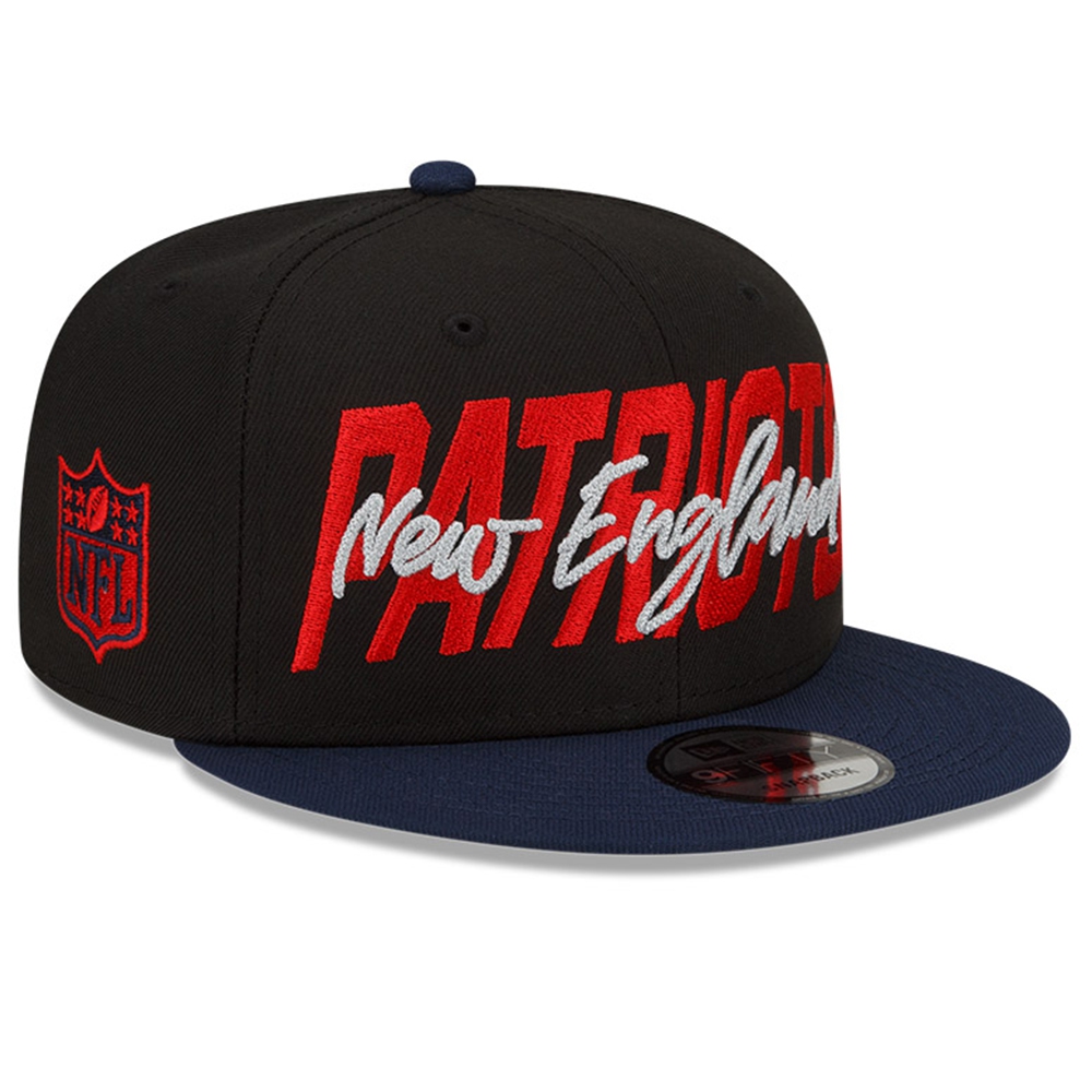 New England Patriots Official 2022 NFL Draft New Era 9FIFTY Snapback Cap