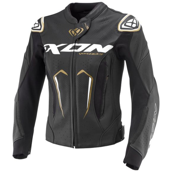 Ixon Vortex 3 Lady - Black / White Motorcycle JacketRef: IX1741