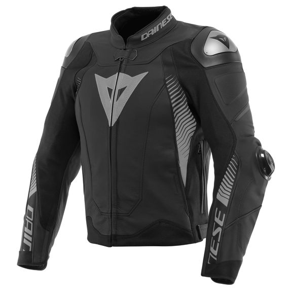 Dainese Super Speed ​​4 - Black / Gray Motorcycle JacketRef: Dn1987-C63696