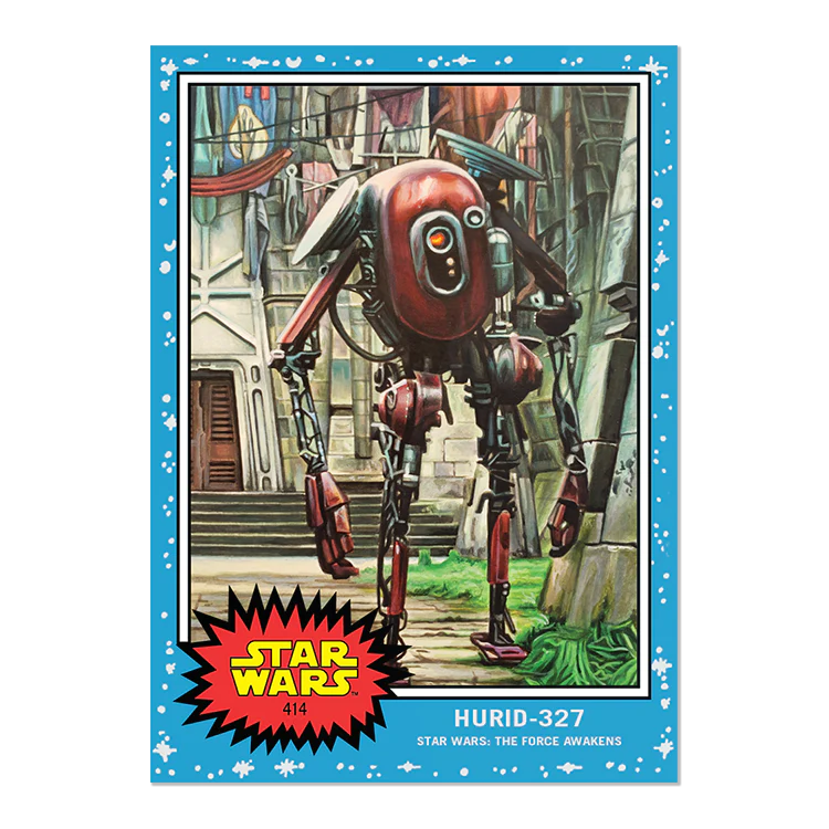 Topps UK - SW Living Set Card #414 - Hurid-327