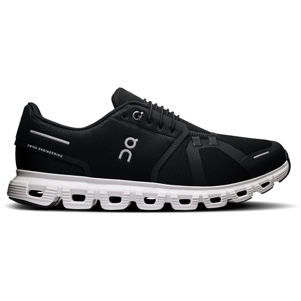 On Cloud 6 Shoes Men - Black | White