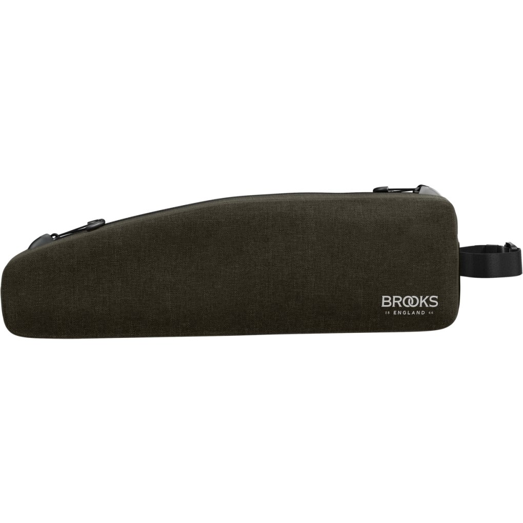 Brooks Scape Top Tube Bag Long - mud green