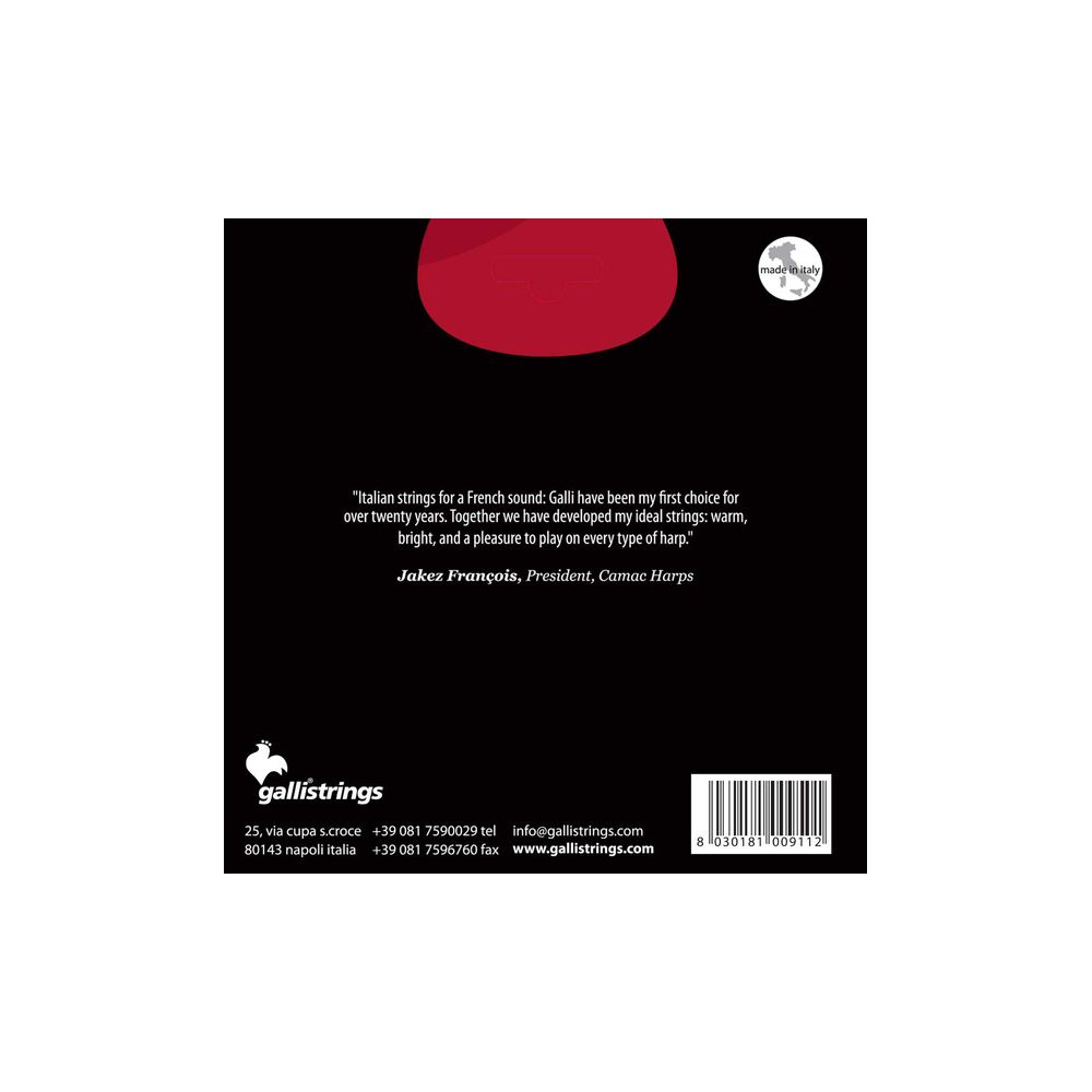 Galli Strings Lever Harp Bass Wire F38 – Thomann Ireland