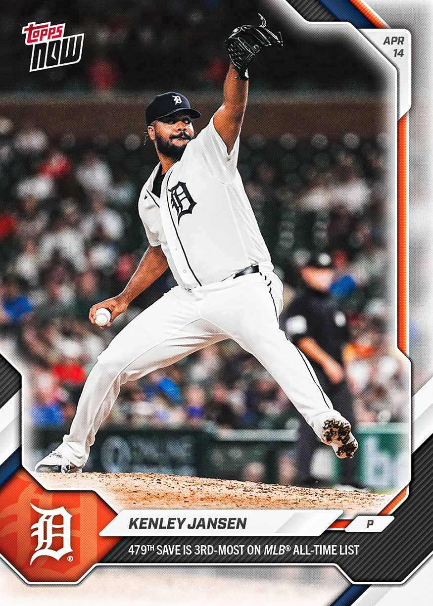 Kenley Jansen - 2026 MLB Topps NOW® - Card 83 - PR: 689
