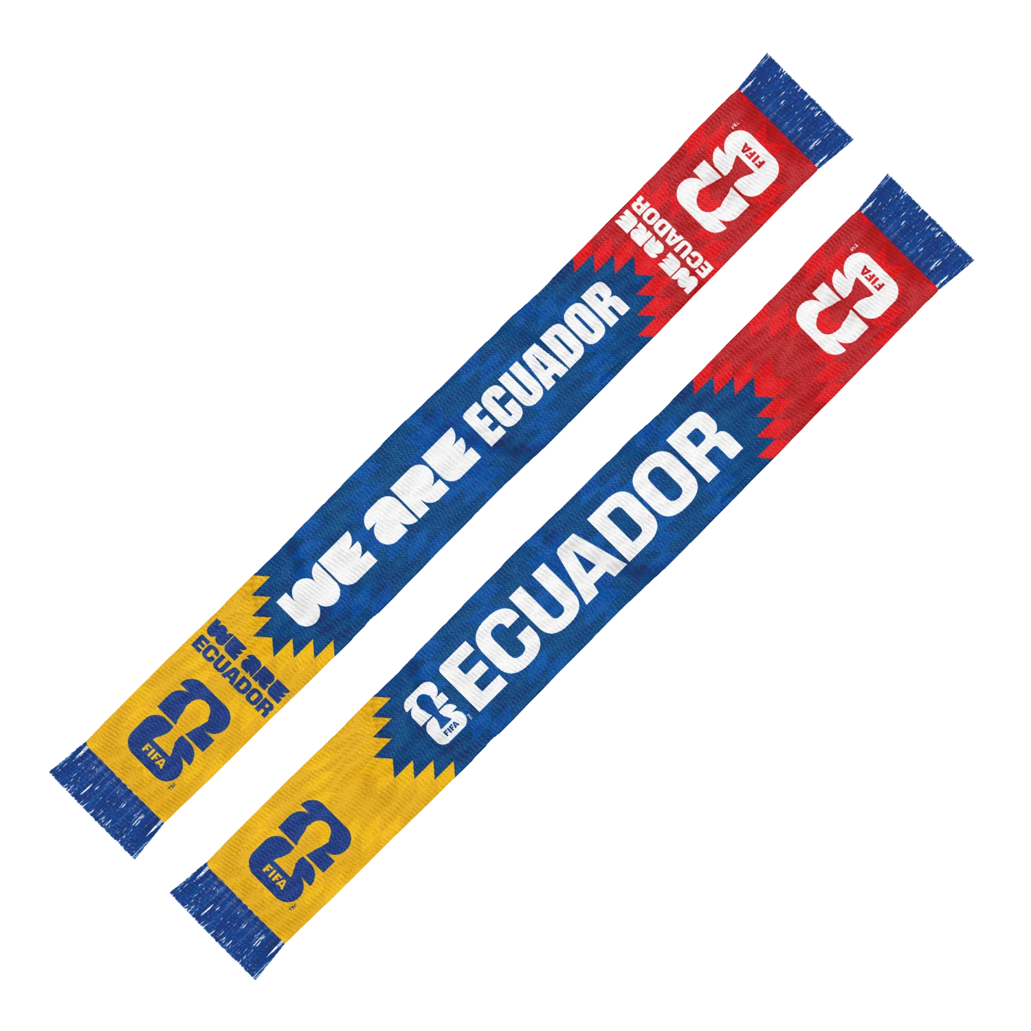 2026 Soccer Fan Collection 'We Are' Ecuador Scarf