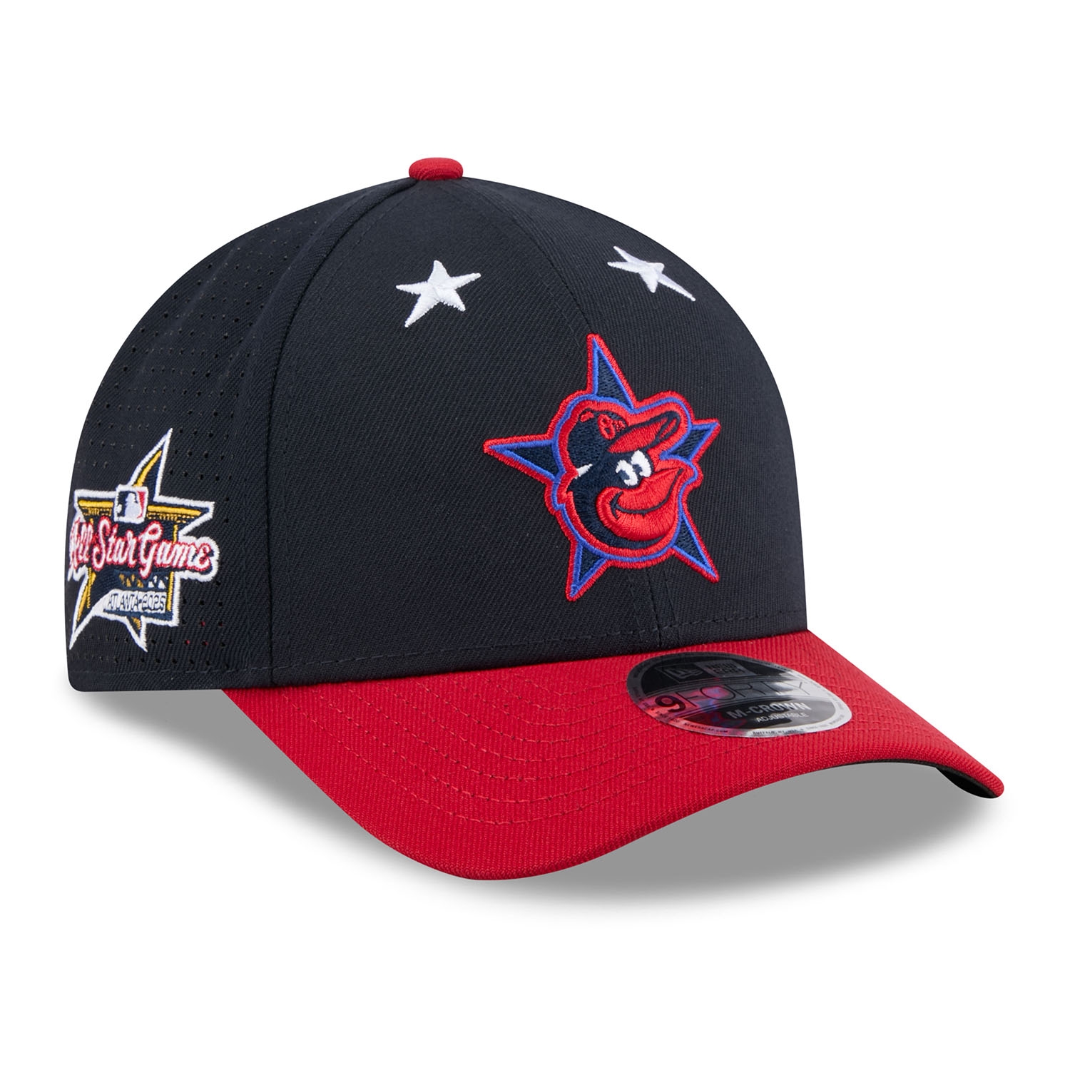 Baltimore Orioles Authentic 2025 MLB All-Star Game New Era 9FORTY M-Crown Snapback Cap