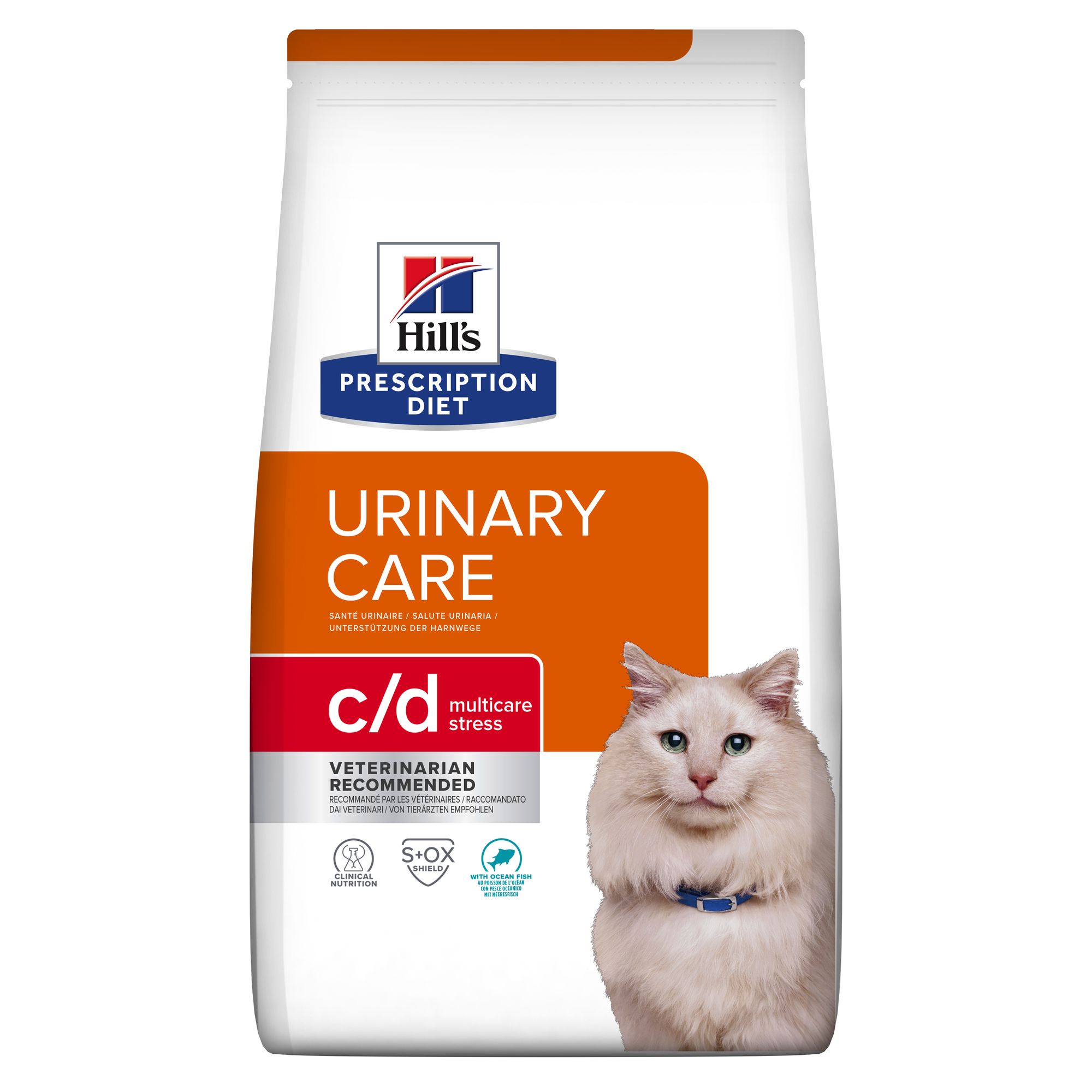 Hill's PD c/d Urinary Care - Stress - Feline - Ocean - Fish - 1,5 kg