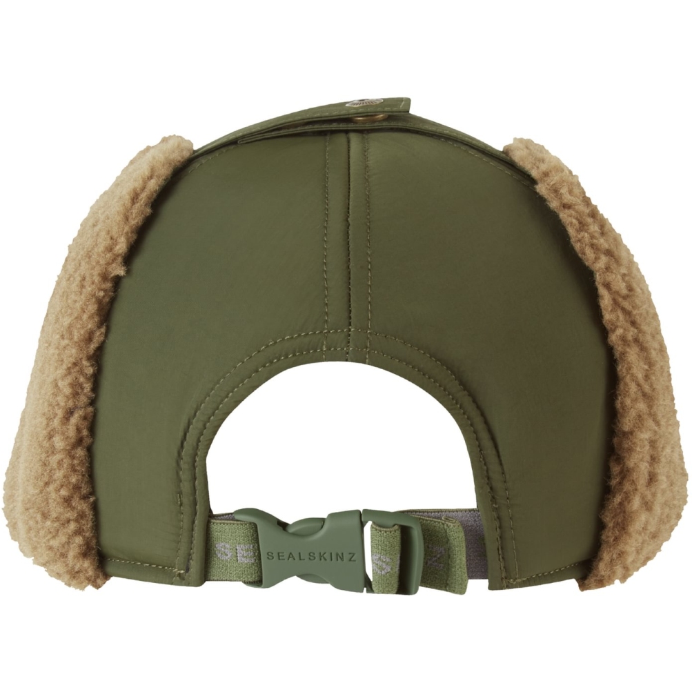 SealSkinz Upton Waterproof Puffer Hat - Olive