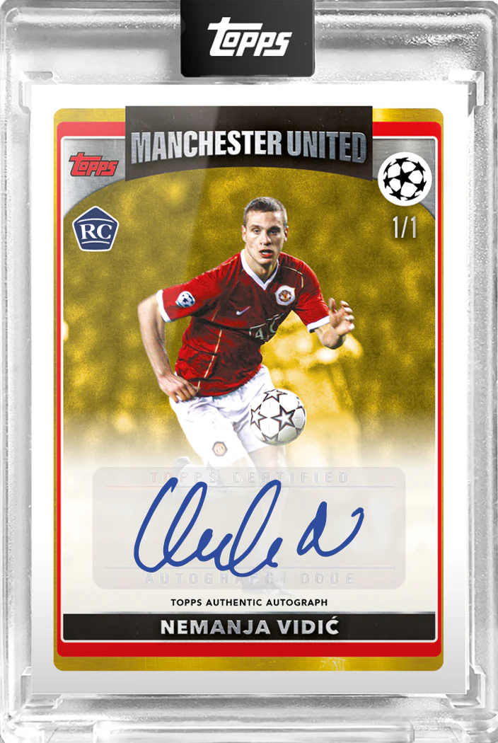 Nemanja Vidić - Lost Rookies - Autograph - 1 of 1