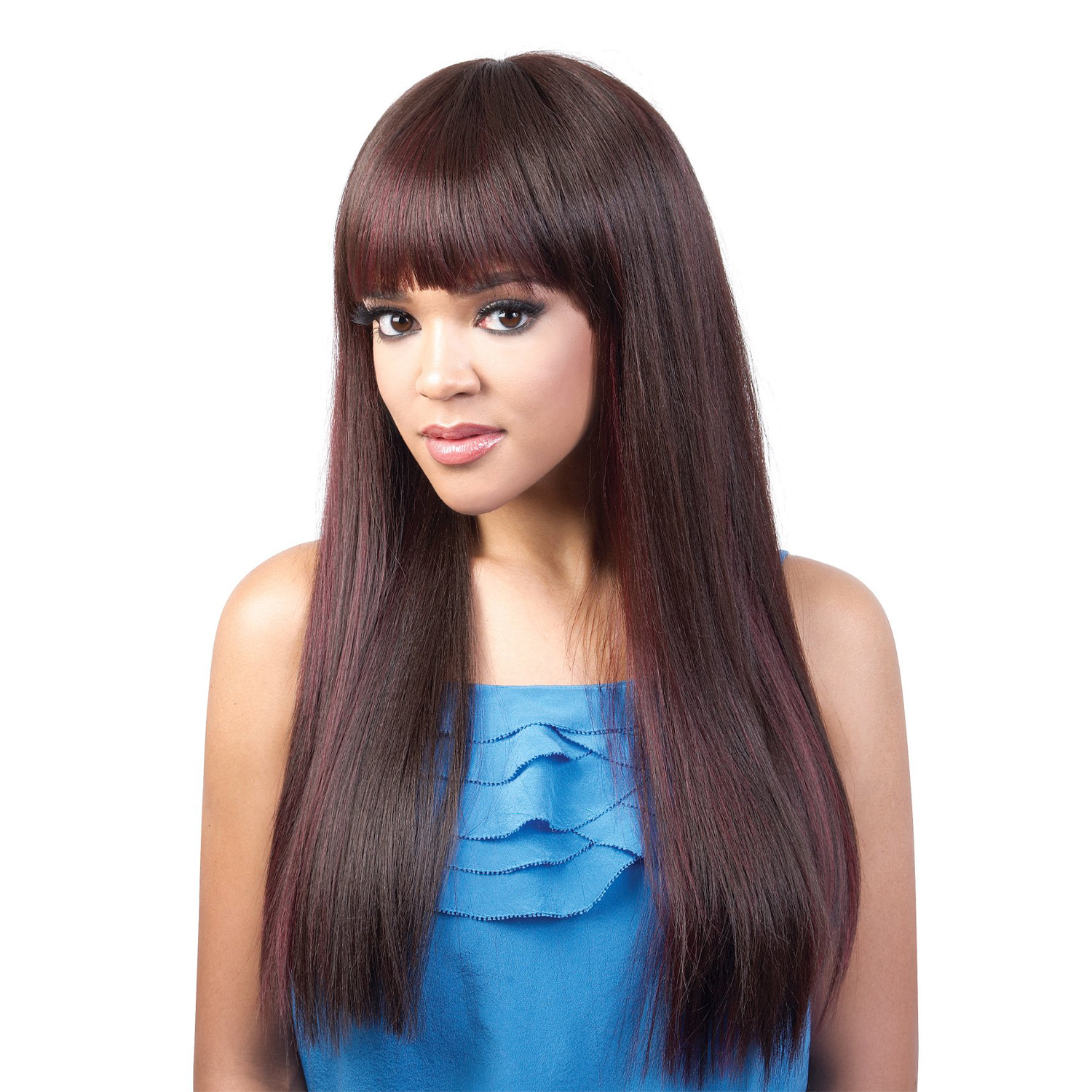 Motown Tress Human Hair Blend Wig HB-Oska