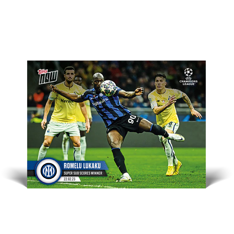 Topps UK - Super sub scores winner - UCL TOPPS NOW® Card #86