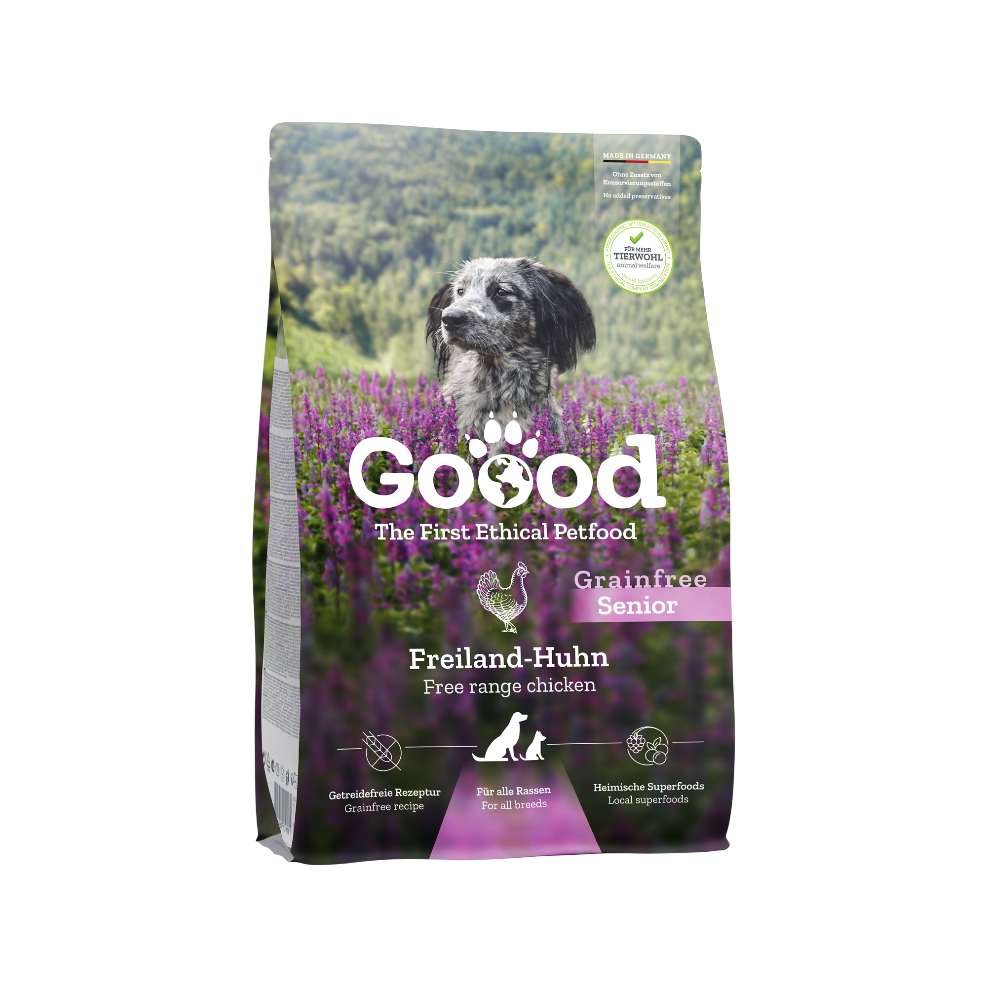 Goood Senior Dog Food - Free Range Chicken & Sustainable Trout - 10kg