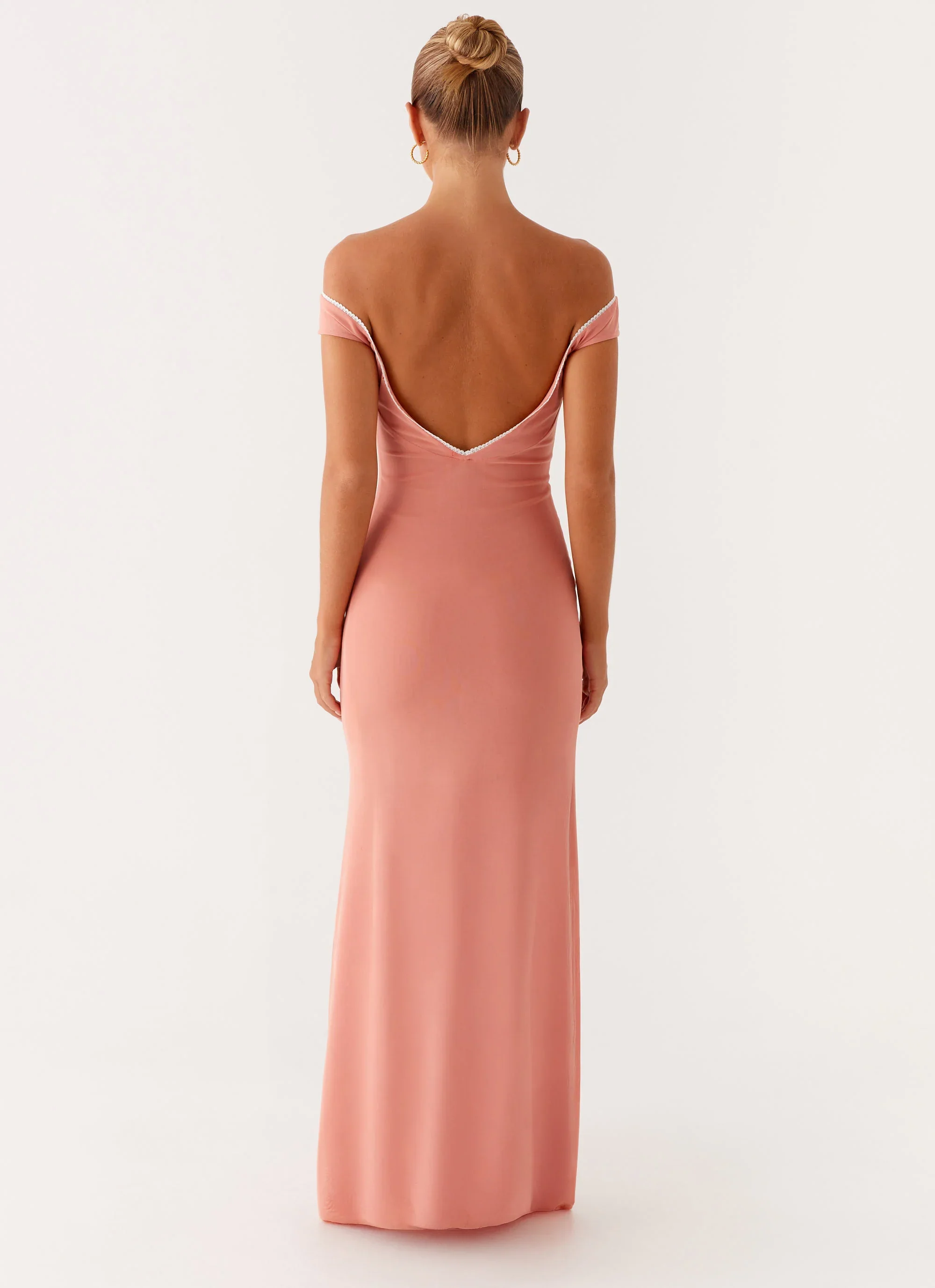 Katiya Maxi Dress - Peach