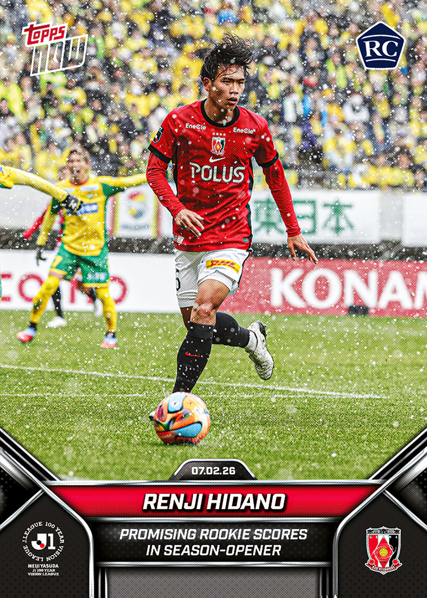 Renji Hidano - 2026 J.League® Topps NOW® - Card 2
